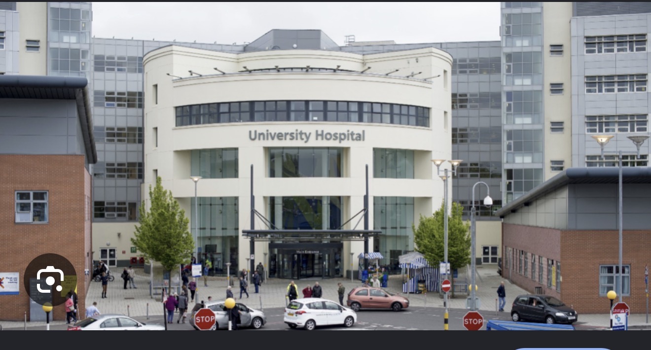 University Hospital Coventry & Warwickshire main building